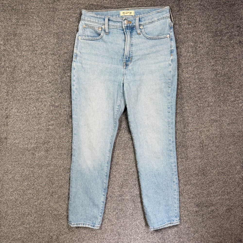 Madewell The Perfect Vintage‎ Jean 25P Light Wash High Rise Tapered Denim
